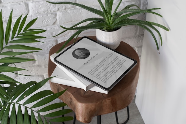 tablet-books-arrangement-table_23-2149765798
